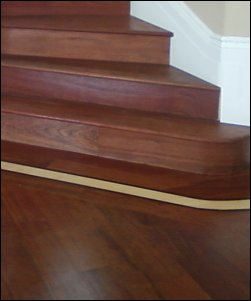 Refinished Floor aand Stairs